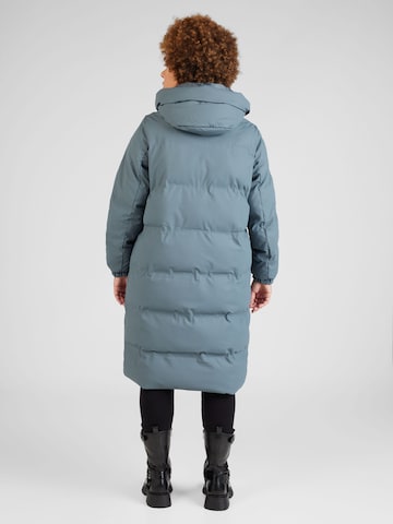 Vero Moda Curve Wintermantel 'NOE' in Blau