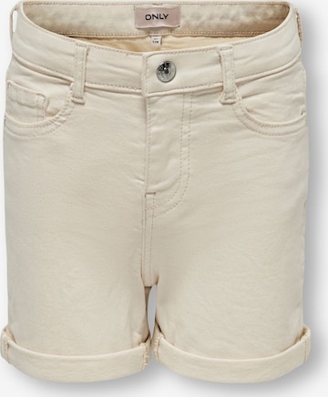 KIDS ONLY regular Jeans i beige: forside