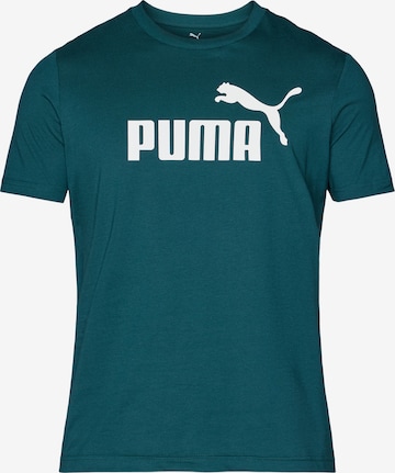 PUMA T-shirt 'Ess No. 1' i grön: framsida