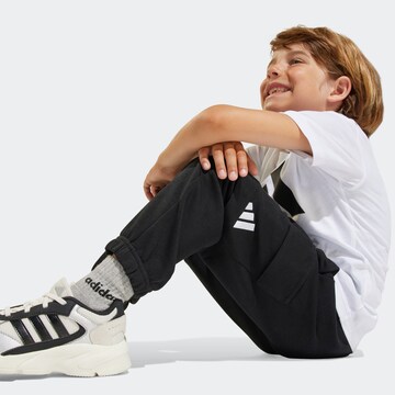 ADIDAS SPORTSWEAR Tapered Sporthose in Schwarz