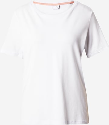 T-shirt 'KAZUMI' NÜMPH en blanc : devant
