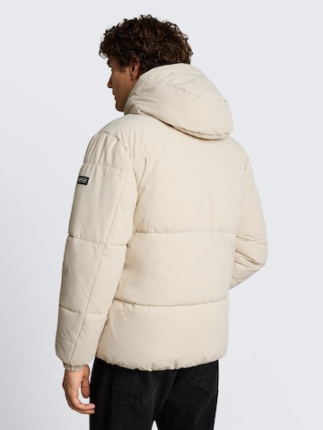 TOM TAILOR DENIM Winter jacket in Beige