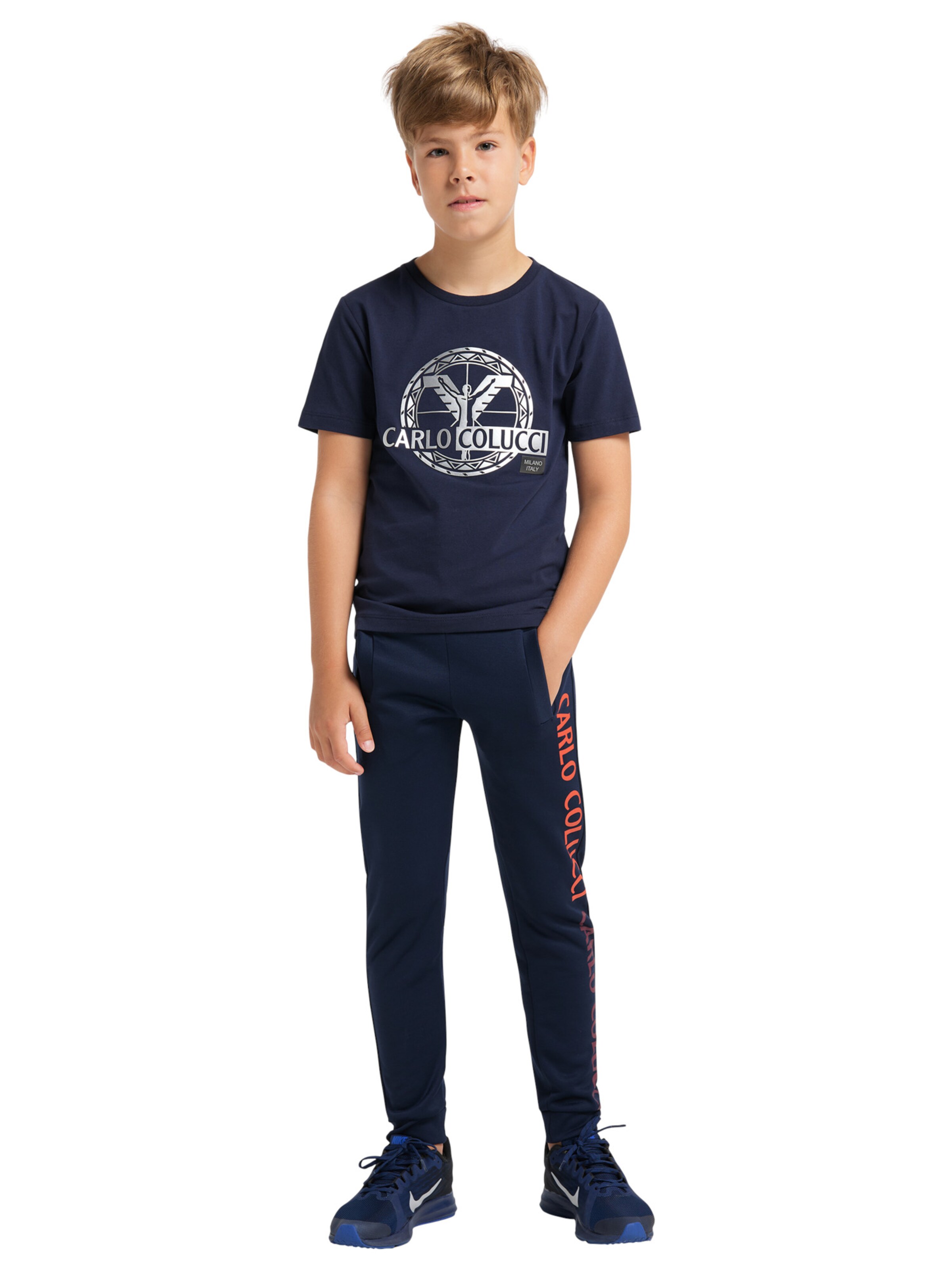 Carlo Colucci Shirt 'Canazza' in Blue