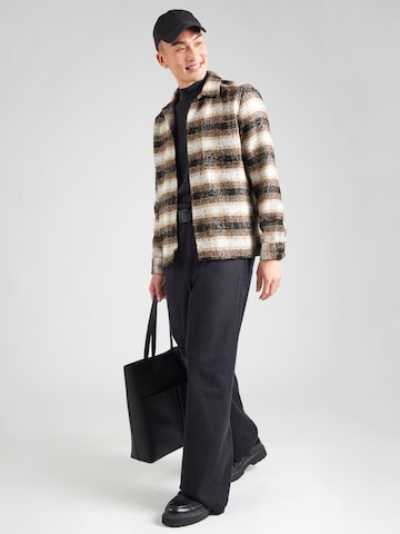 STRELLSON Comfort Fit Πουκάμισο 'Noel' σε μπεζ