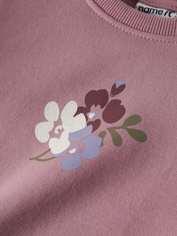 NAME IT Sweatshirt 'NBFVRILLIE' in Lila