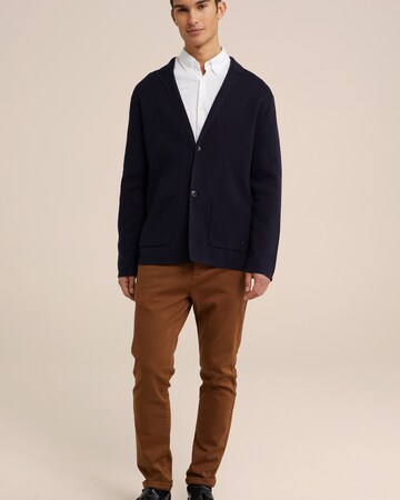 WE Fashion Strickjacke in Blau