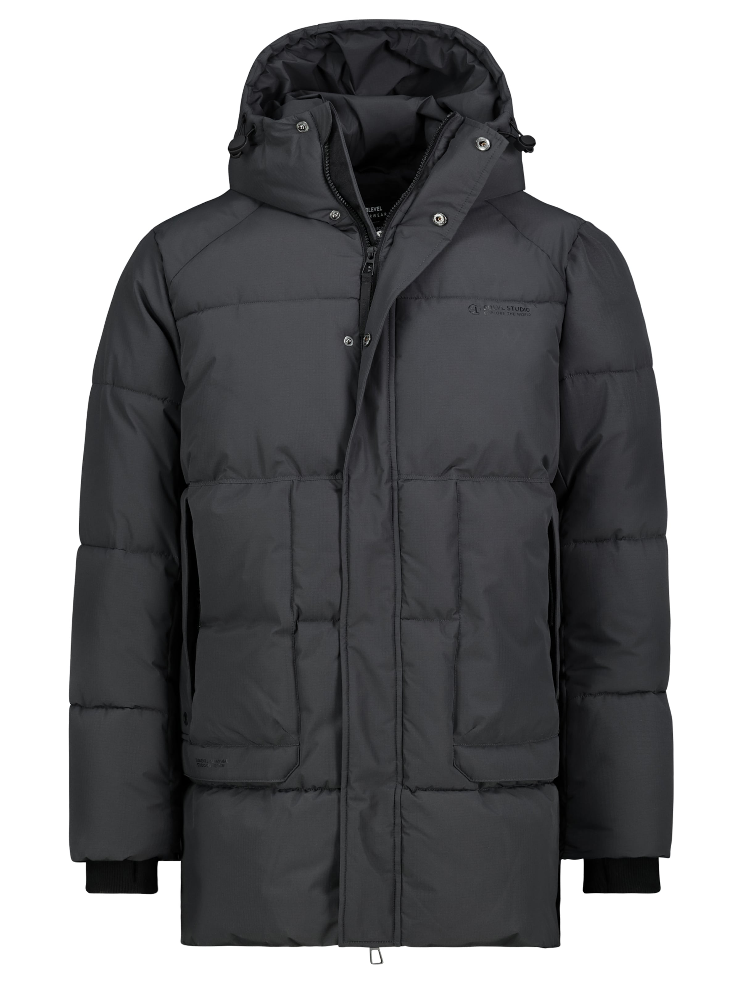 Sublevel Winter coat in S in Graphite, Item view