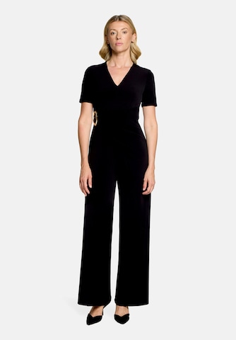 Tuta jumpsuit di Vera Mont in nero: frontale