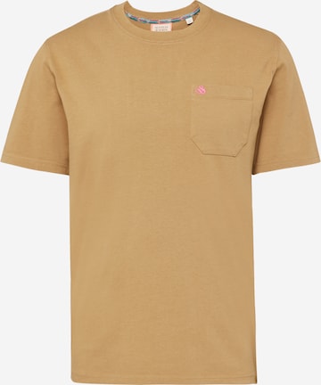 SCOTCH & SODA T-Shirt in Beige: predná strana