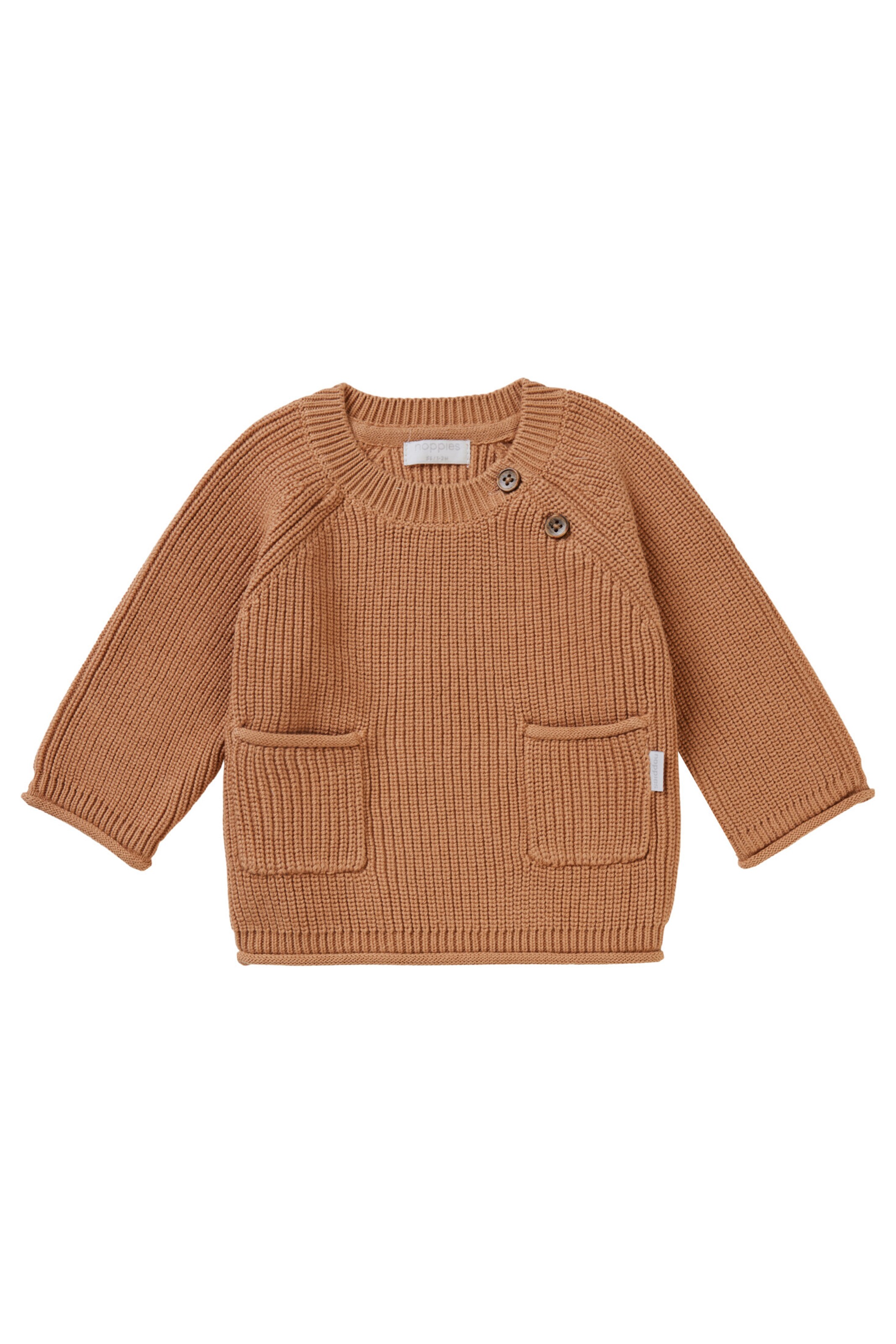 Noppies Trui 'Brewton' in Bruin: voorkant