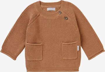 Pull-over 'Brewton' Noppies en marron : devant