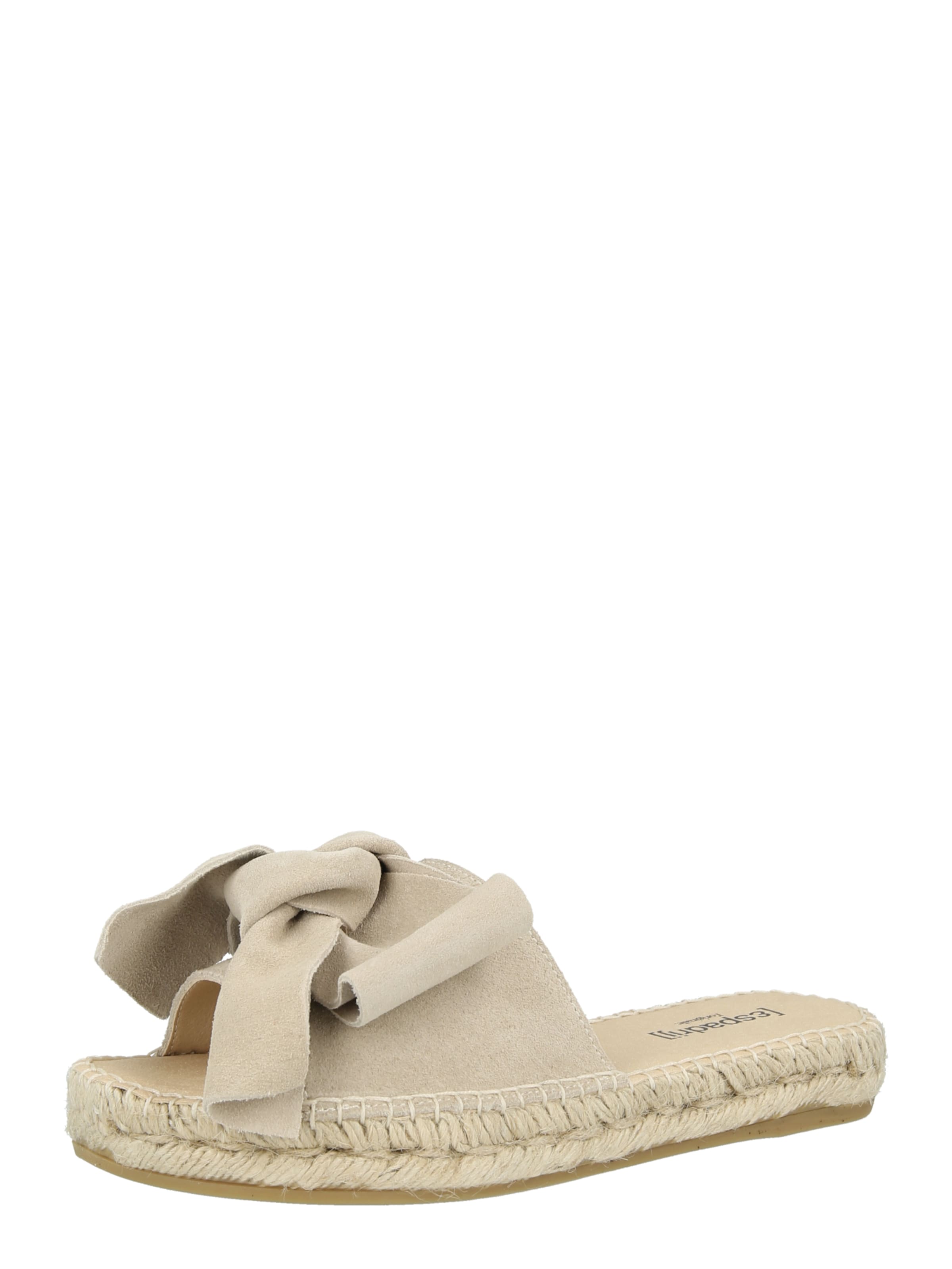 Mule 'CLEO' espadrij l´originale en beige : devant