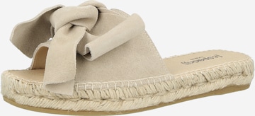 Mule 'CLEO' espadrij l´originale en beige : devant
