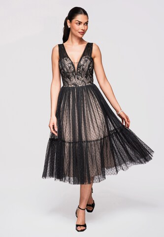 Robe de soirée Ombre en noir