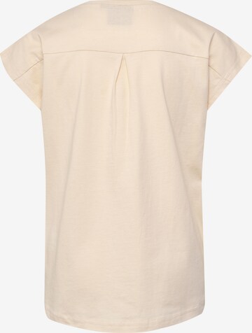 T-Shirt fonctionnel Hummel en beige