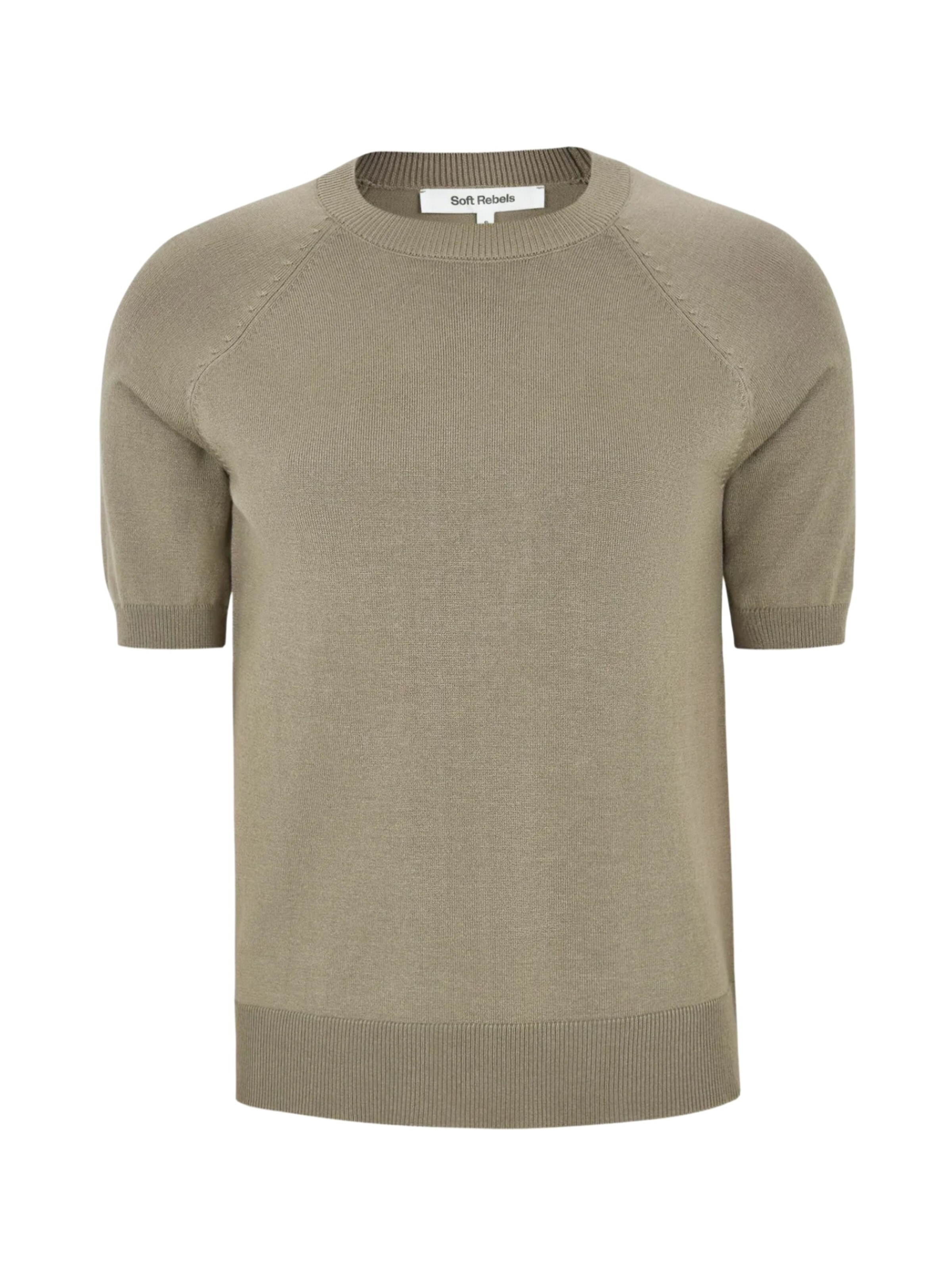 Soft Rebels T-shirt ' SRMarla ' in Beige: Vorderseite