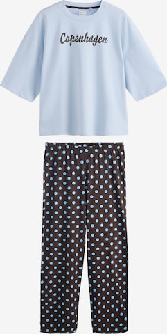 Next Pyžamo – modrá: přední strana