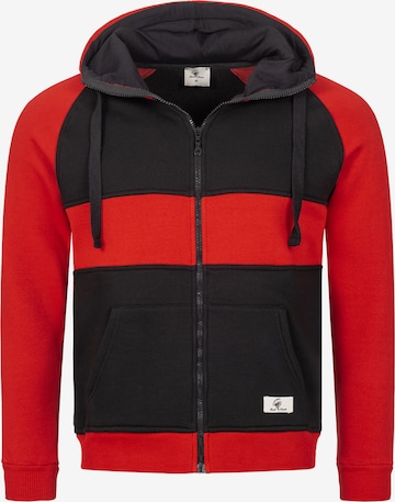 Rock Creek Sweatjacke in Rot: predná strana