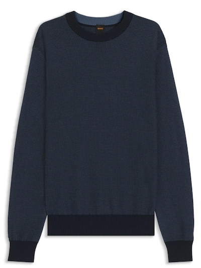 HUGO BOSS Pull-over en S en marine, Vue avec produit
