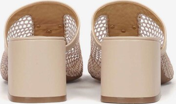 Kazar - Zapatos abiertos en beige