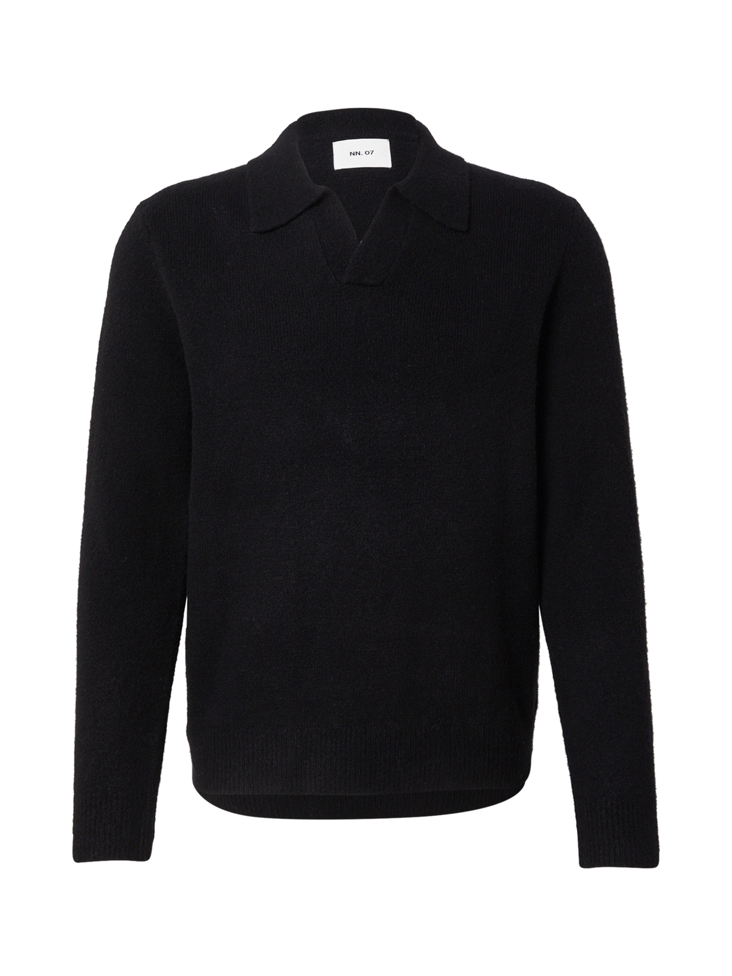 NN07 Πουλόβερ 'Hope' σε μαύρο: μπροστά