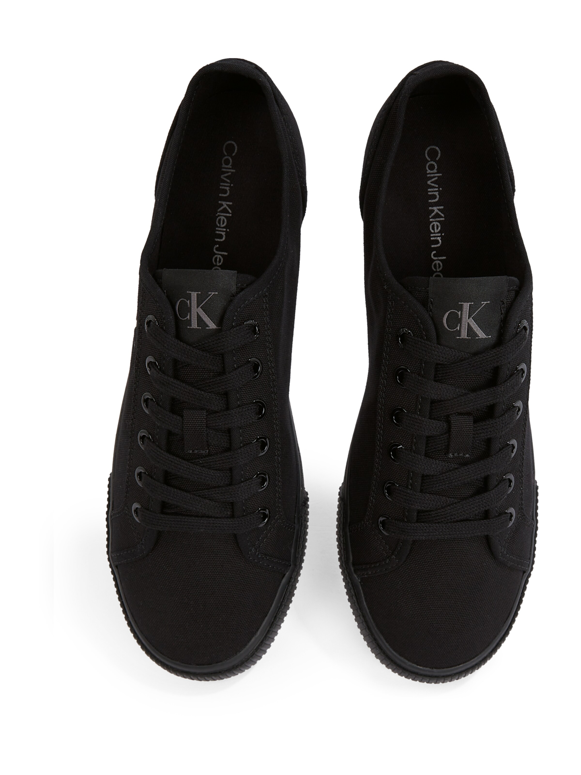 Calvin Klein Sneaker 'ESS' in Schwarz