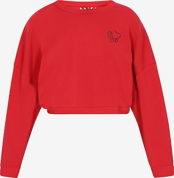 myMo ROCKS Суичър в червено: отпред