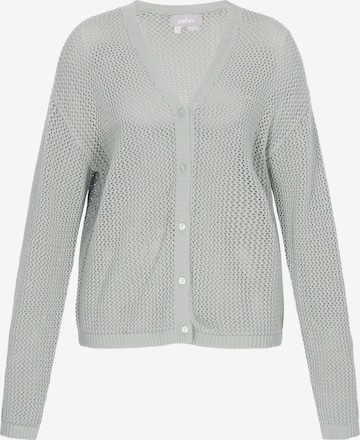 Usha - Cárdigan en verde: frente