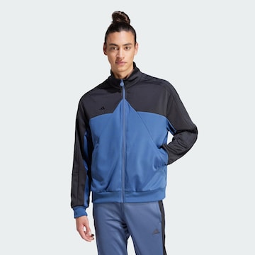 ADIDAS SPORTSWEAR Sports sweat jacket 'Tiro' in Blue: front