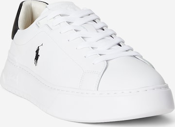 Polo Ralph Lauren Низкие кроссовки в Белый: спереди