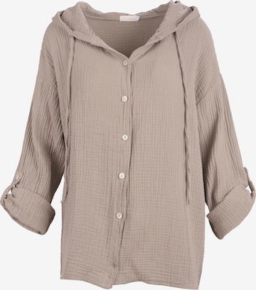 Seasons of April Bluse 'Camila' in Beige: Vorderseite