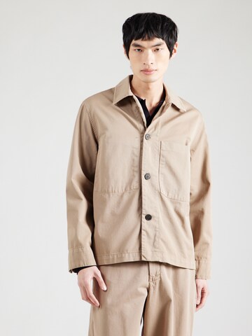 ANNARR Regular Fit Hemd 'HARKI' in Beige: Vorderseite