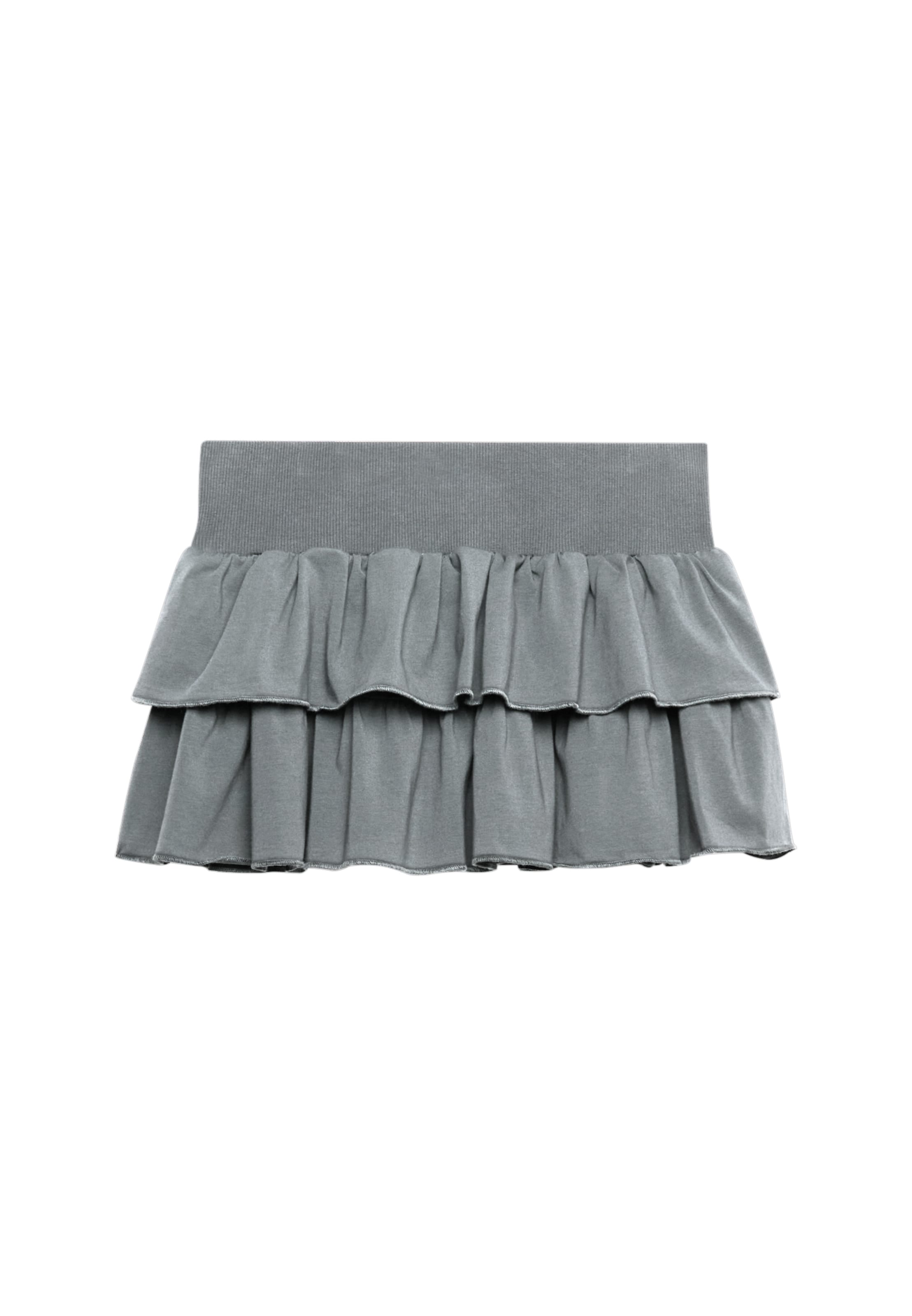 BENCH Rok 'Bench X Superdry & Co' in Grijs: voorkant