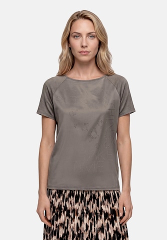 Betty Barclay Casual-Shirt mit Patches in Grau: Vorderseite