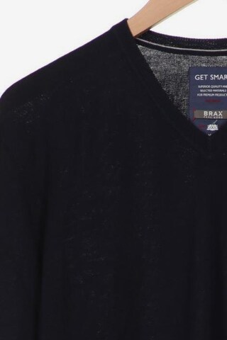 BRAX Sweater & Cardigan in L-XL in Blue