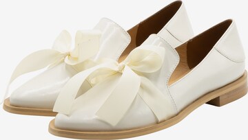 usha WHITE LABEL Classic Flats in Beige