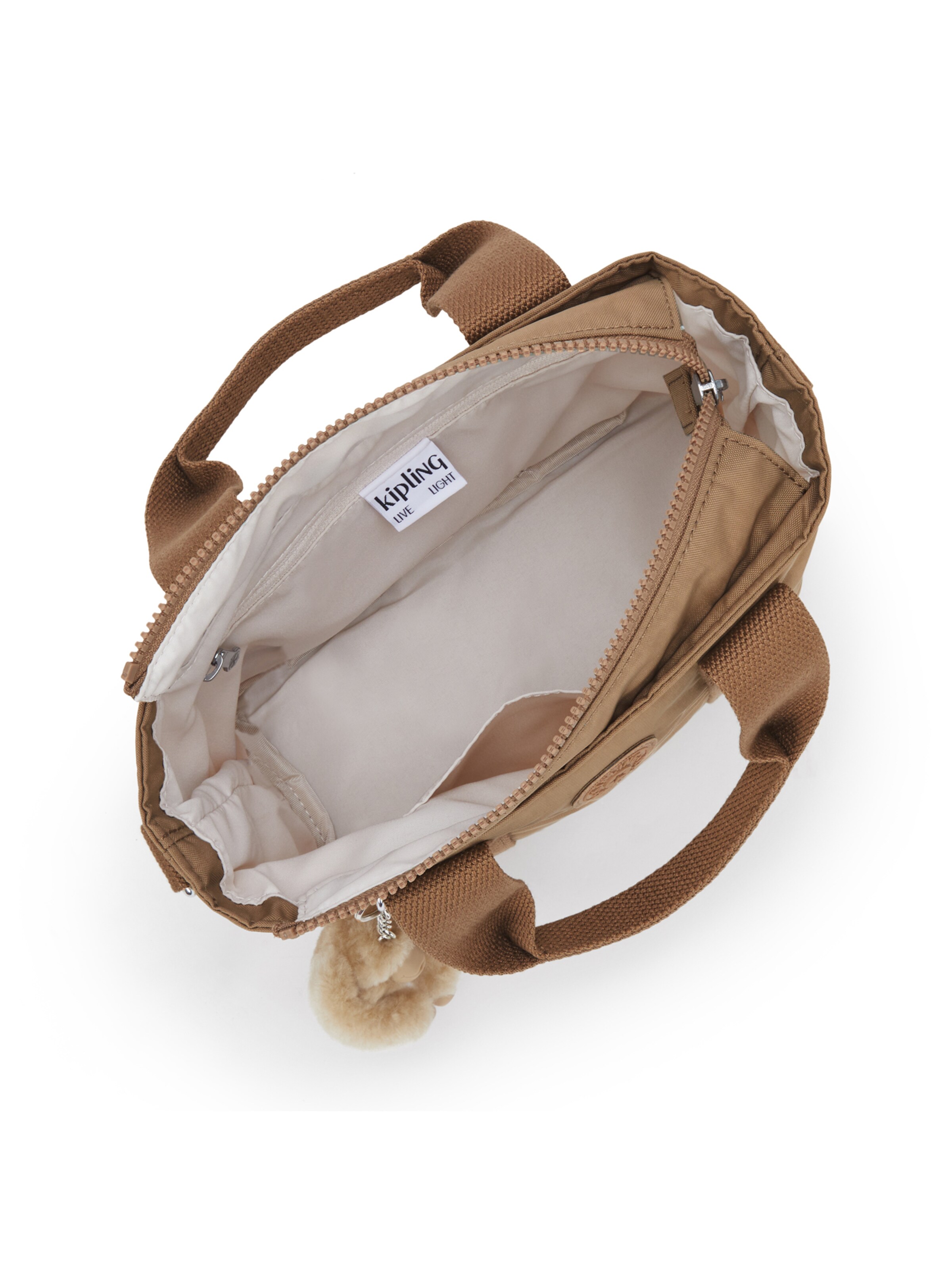 KIPLING Håndtaske 'Minta' i beige