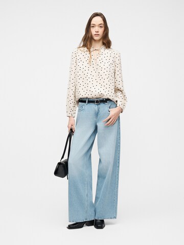 ONLY Blouse 'ONLARIS' in Grijs