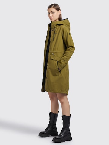 khujo Демисезонное пальто 'Nanda5' в Зеленый