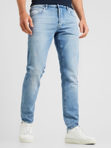 Regular Jeans '3301' de la G-Star RAW pe albastru: față