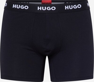 HUGO Boksarice | črna / bela barva, Prikaz izdelka