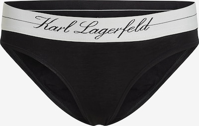 Karl Lagerfeld Hipsterit 'HOTEL' värissä musta / valkoinen, Tuotenäkymä