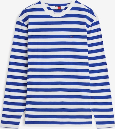 Marškinėliai 'Ess' iš Tommy Jeans, spalva – kobalto mėlyna / balta, Prekių apžvalga
