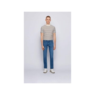 BOSS Regular Jeans in Blauw: voorkant