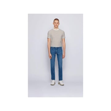 BOSS Black Regular Jeans in Blauw: voorkant