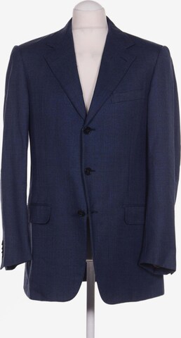 Ermenegildo Zegna Suit Jacket in S in Blue: front