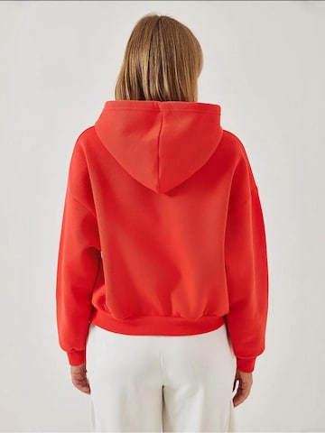 Felpa di Bianco Lucci in rosso