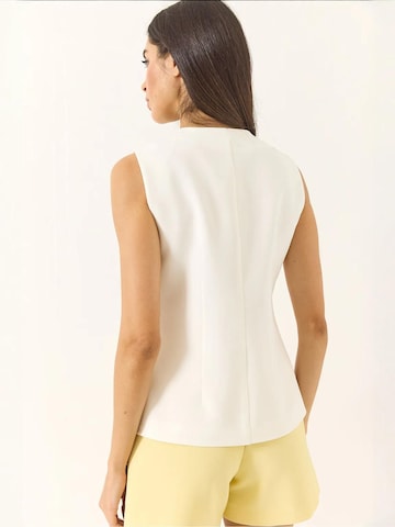 Bianco Lucci Bodywarmer in Wit