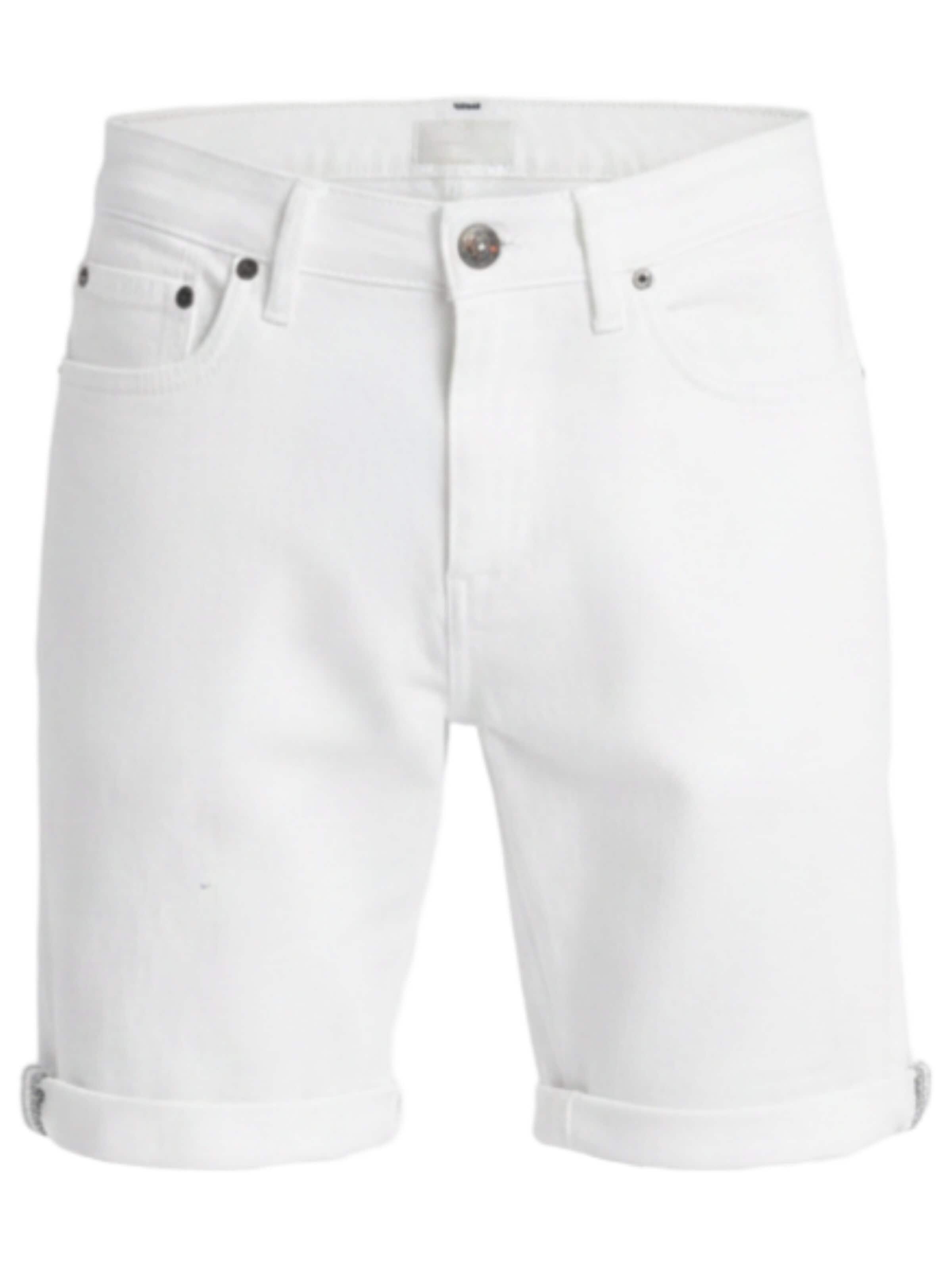 Ombre Jeans in White: front