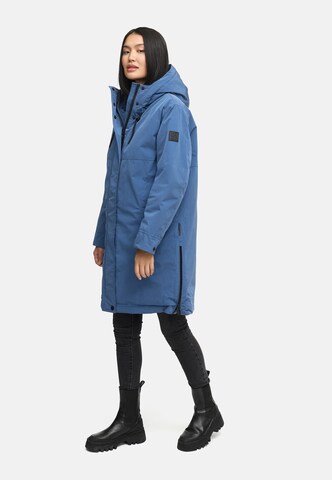 NAVAHOO Winter coat 'Hageltanz 14' in Blue